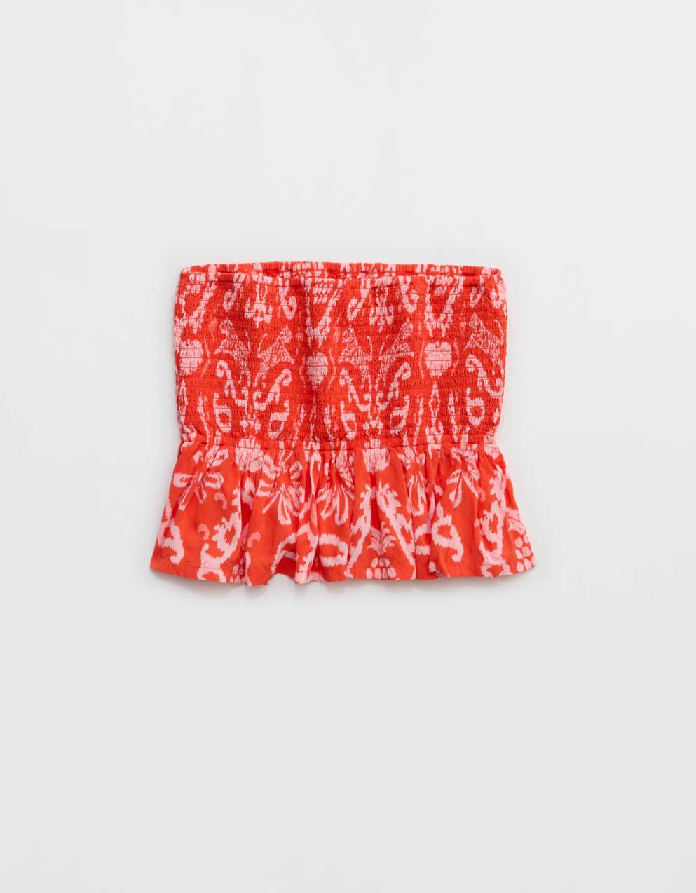 Aerie パーティースモックチューブトップ