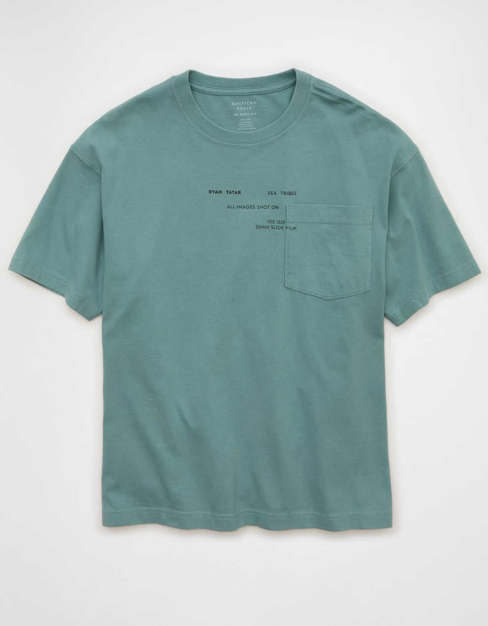 AE × ライアン・タタル ボックスフィット グラフィックTシャツ