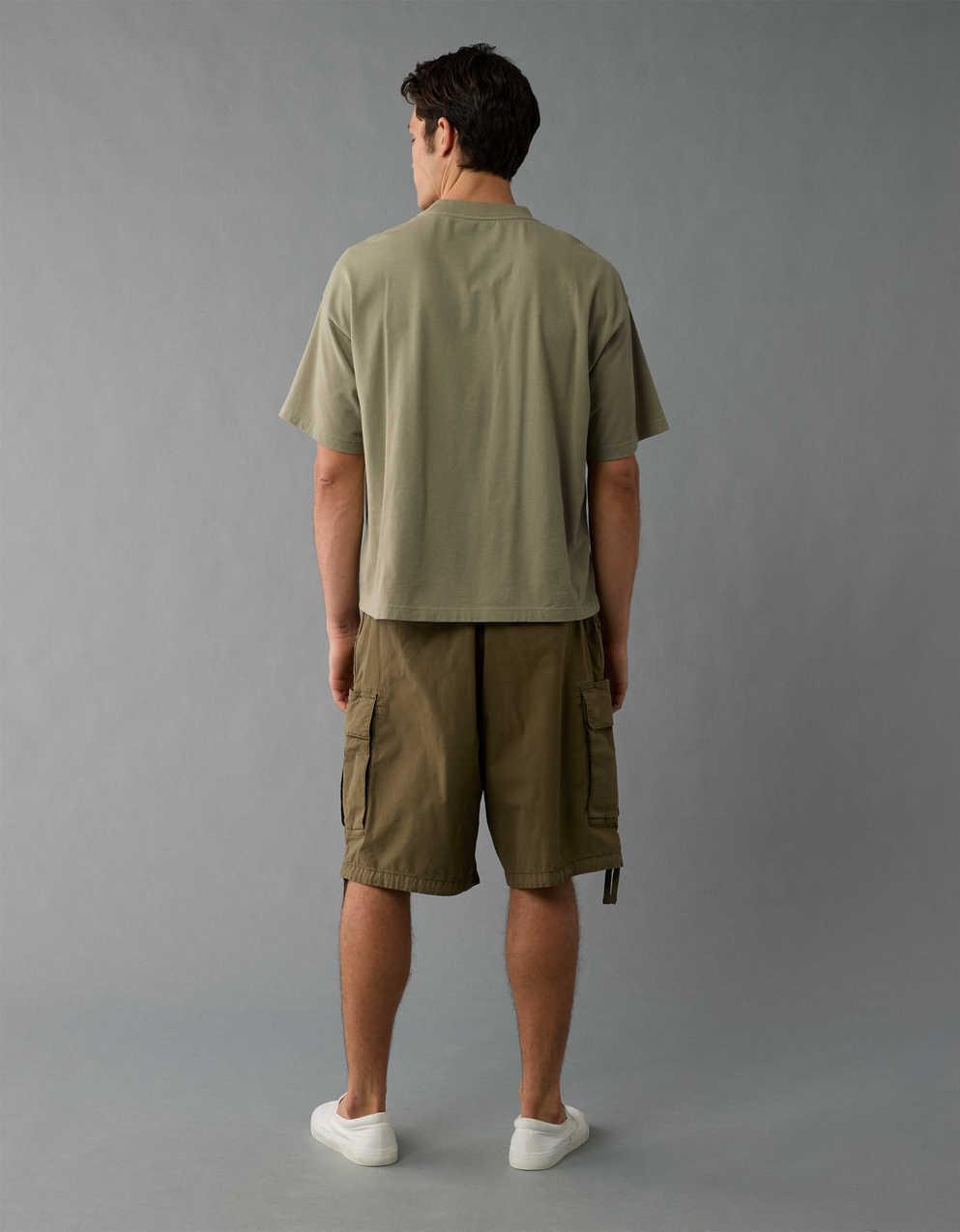 AE Laidback Luxe ヘビーウェイト オーバーサイズ ロゴ グラフィック Tシャツ