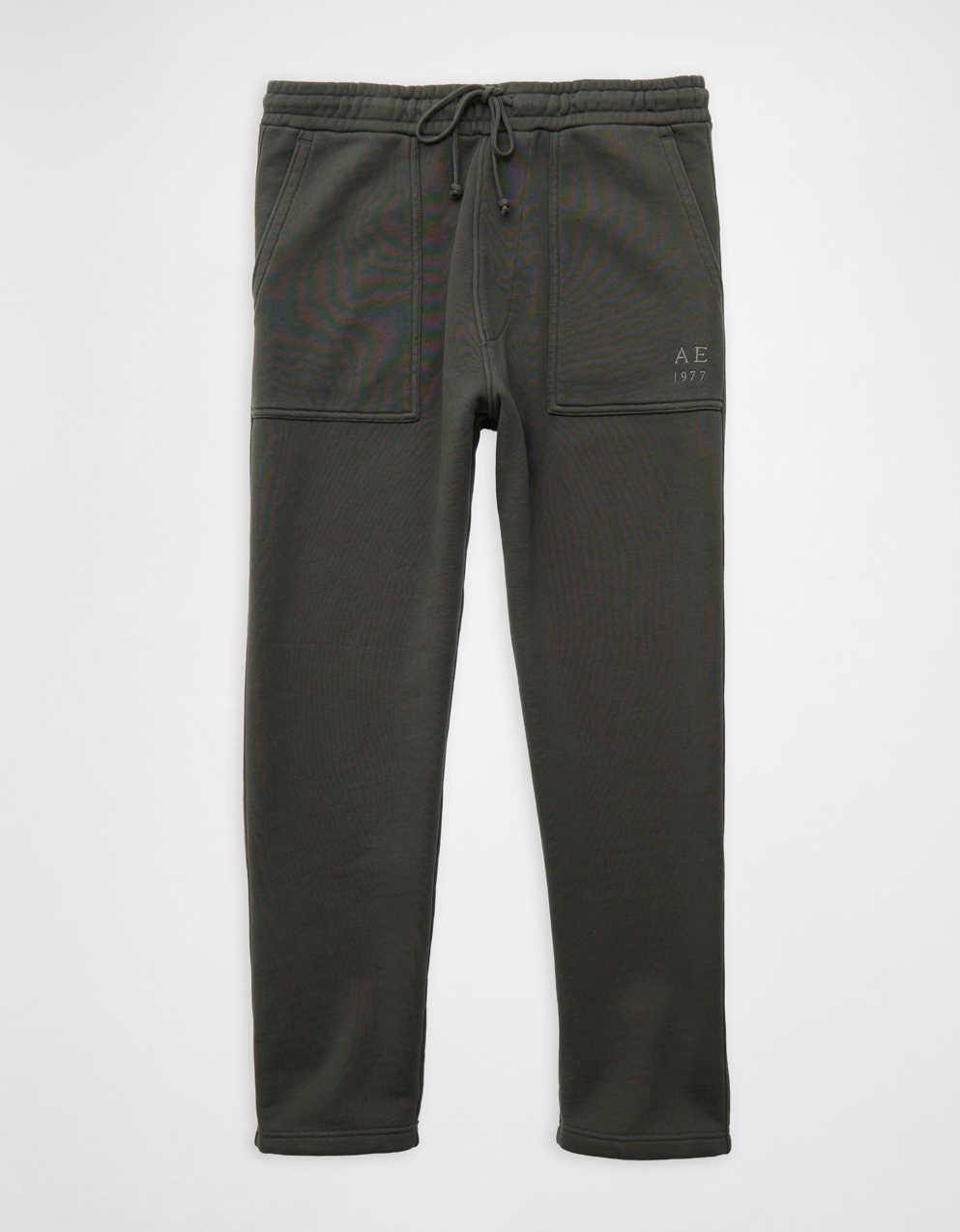 AE Heavyweight Fleece Open Hem Sweatpant