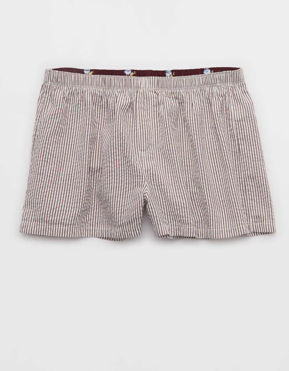 Aerie「OVERSLEPT」シリーズ アラウンドタウン シーサッカー ボクサーパンツ