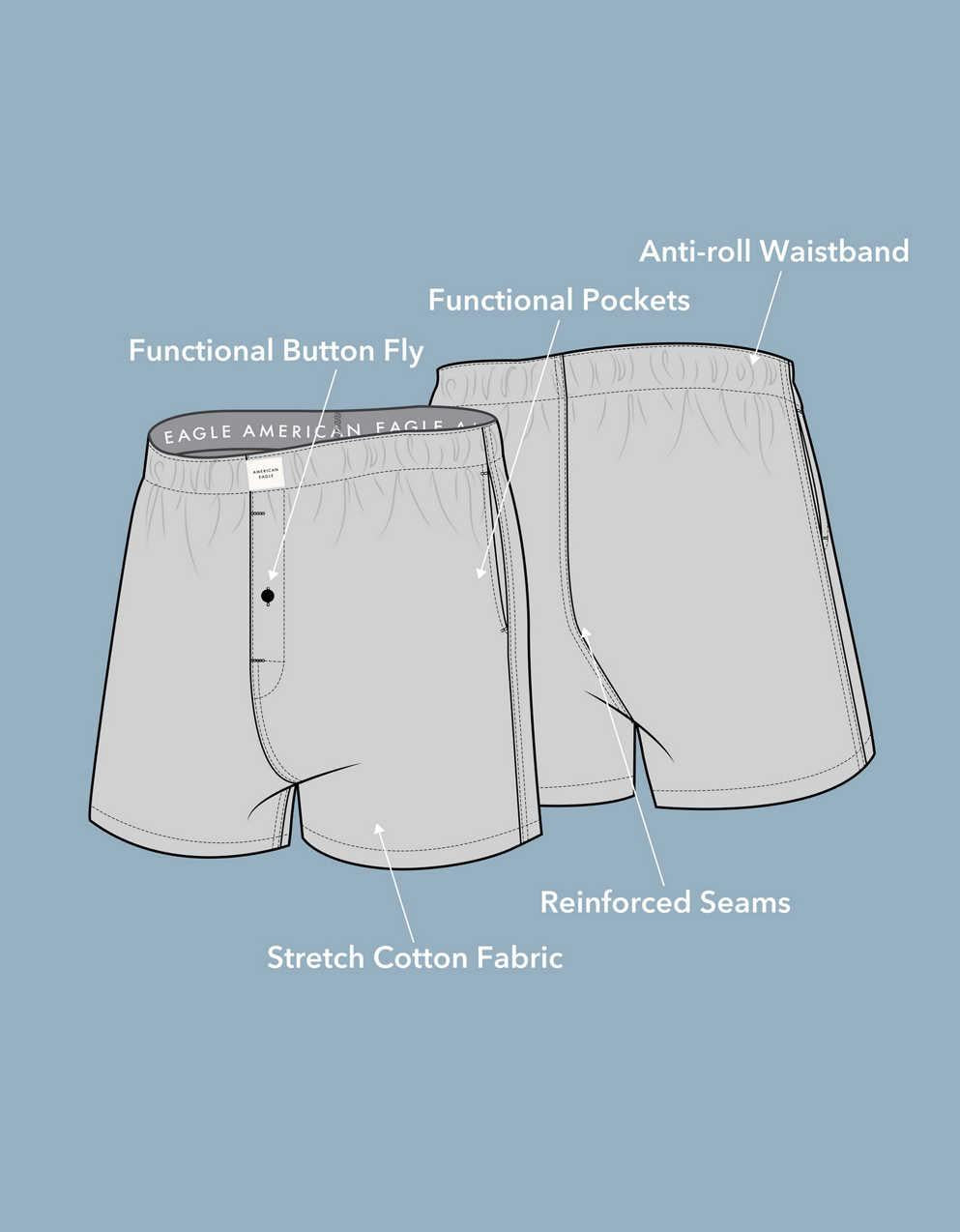 AEO Holly Stretch Boxer Short