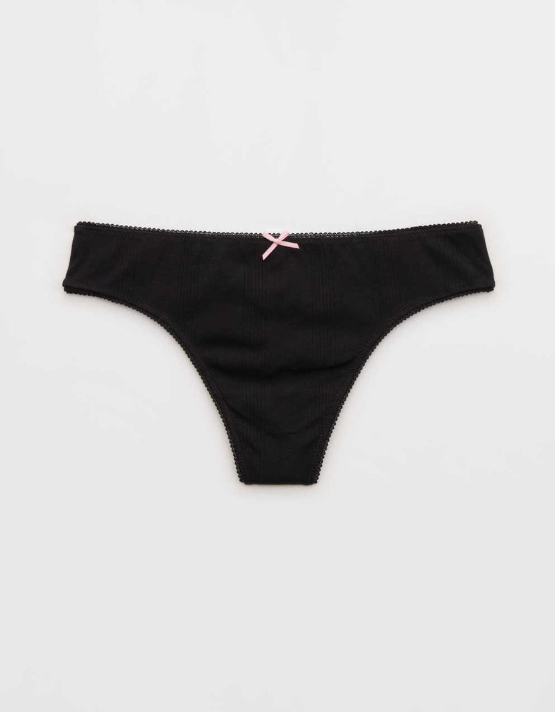 Superchill Pointelle Thong Underwear