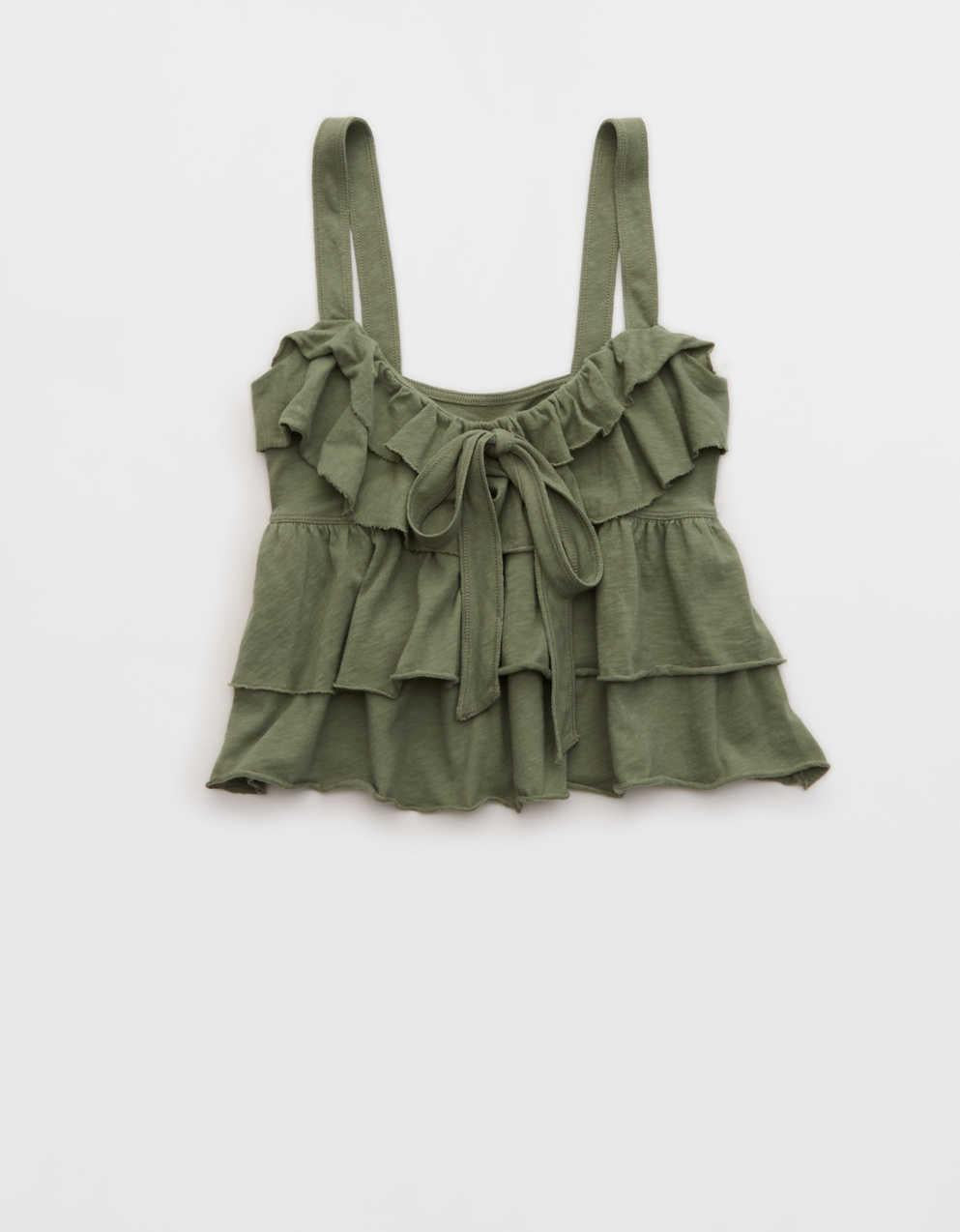 Aerie フリルタンクトップ