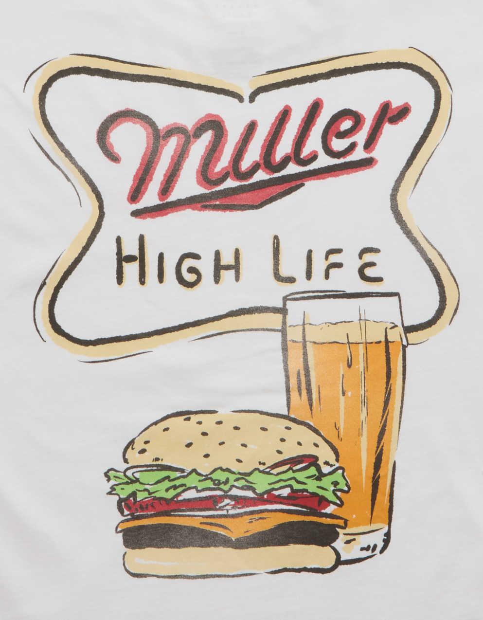 AE ボクシーフィット ミラービール グラフィックTシャツ