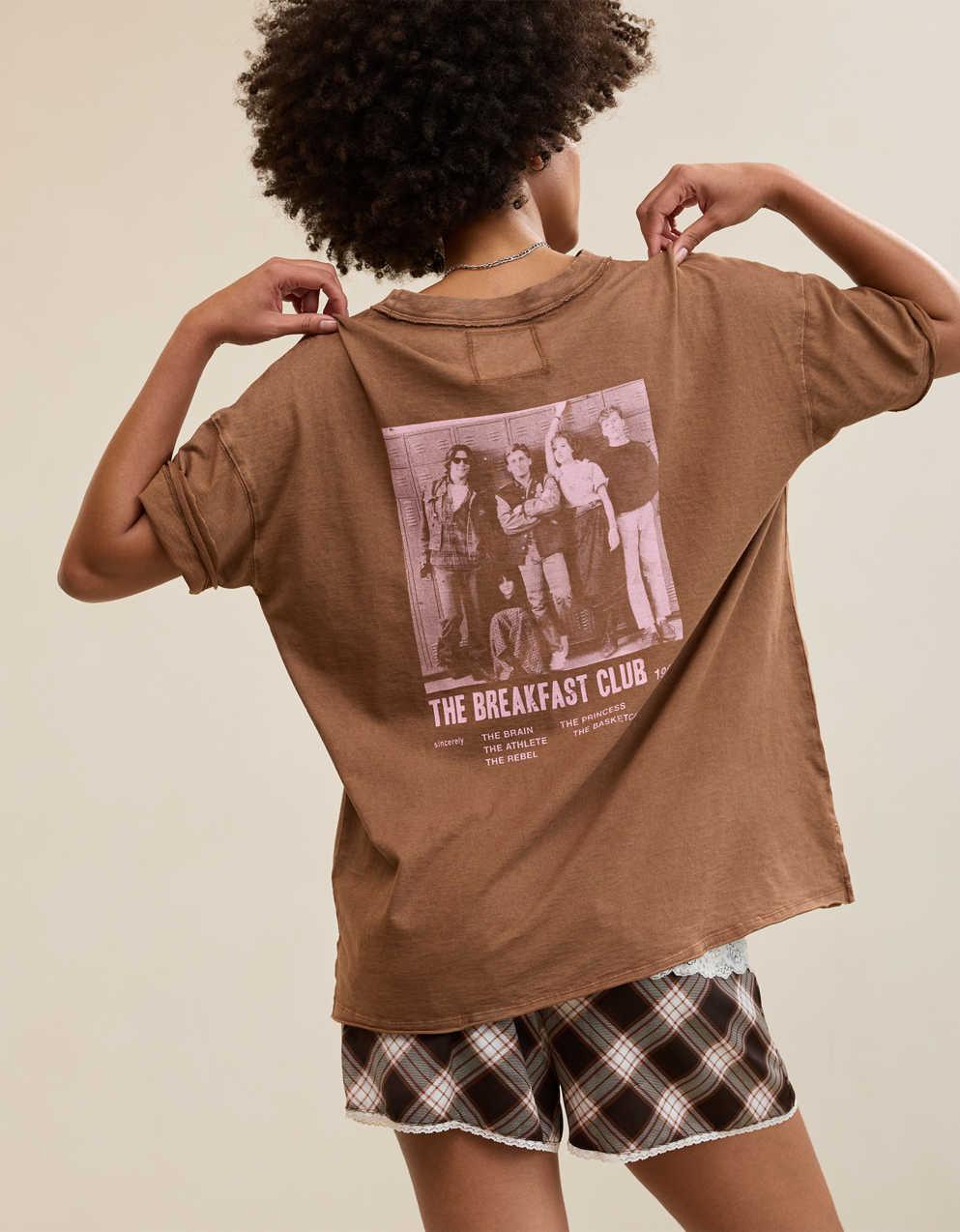 Aerie オーバーサイズ・クルー・ボーイフレンドTシャツ