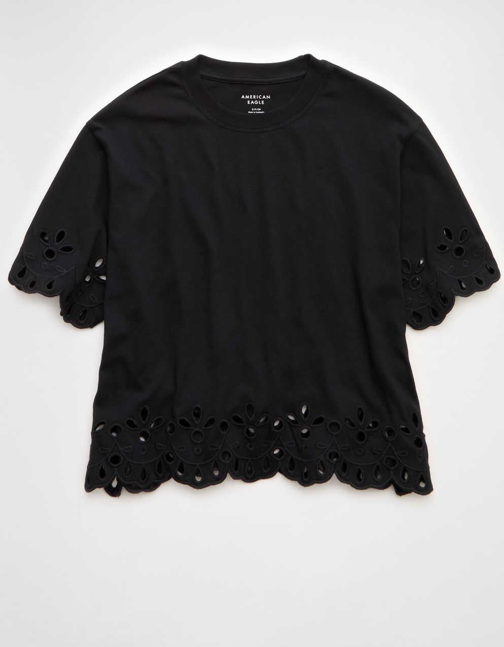 AEボクシーアイレットTシャツ