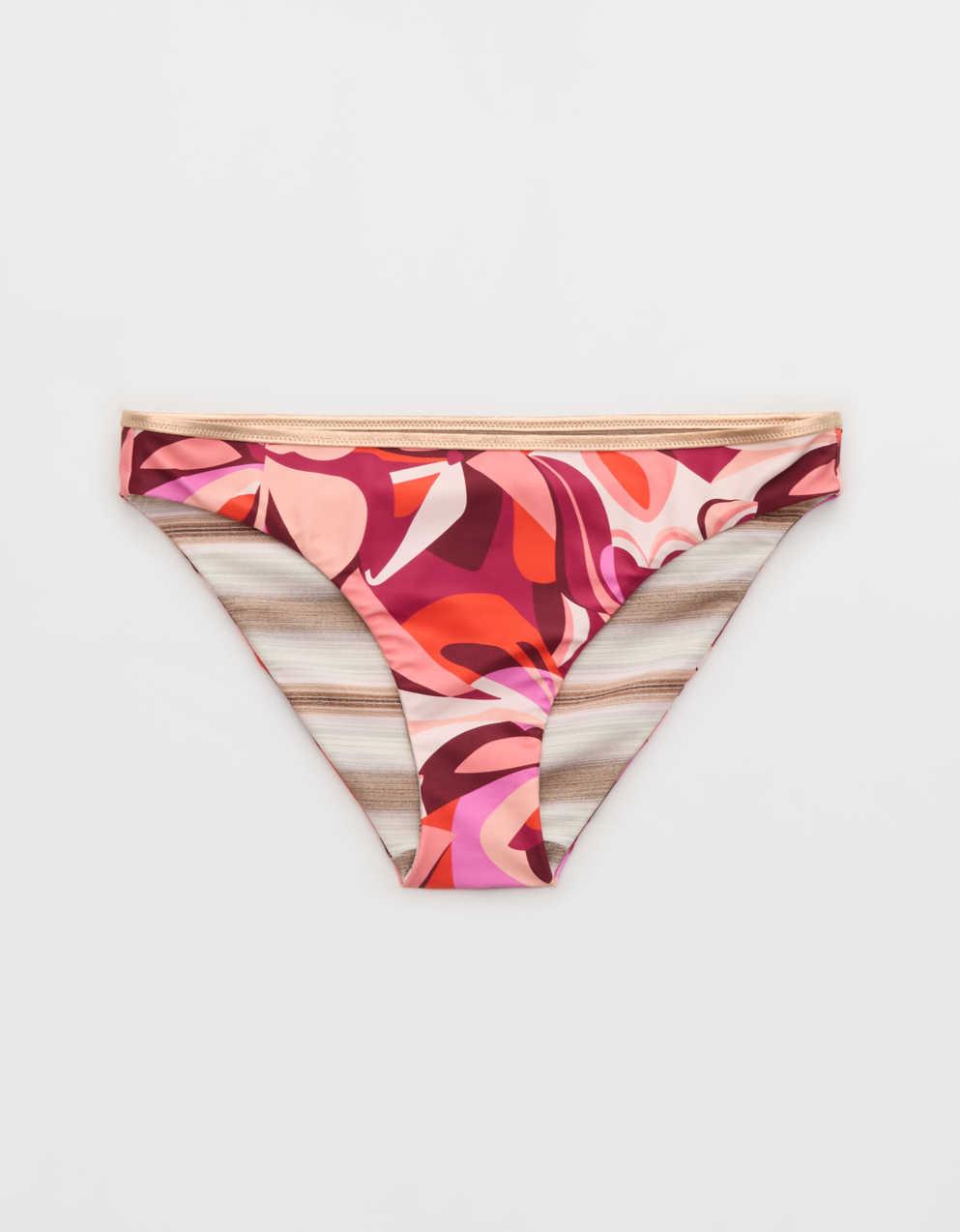 Aerie メタリック縁取り リバーシブル ビキニボトム