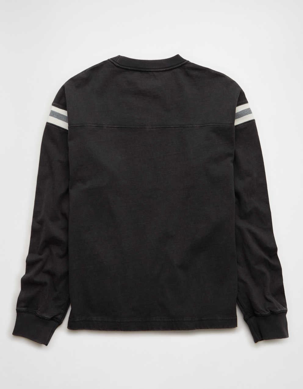 AE Boxy Long-Sleeve Football T-Shirt
