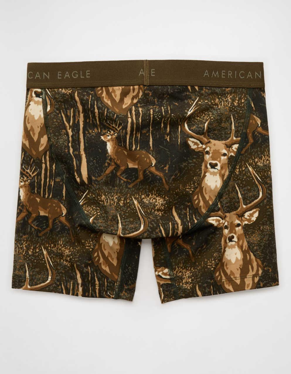 AEOメンズ・ディアカモ6インチ・クラシック・ボクサー・ブリーフ