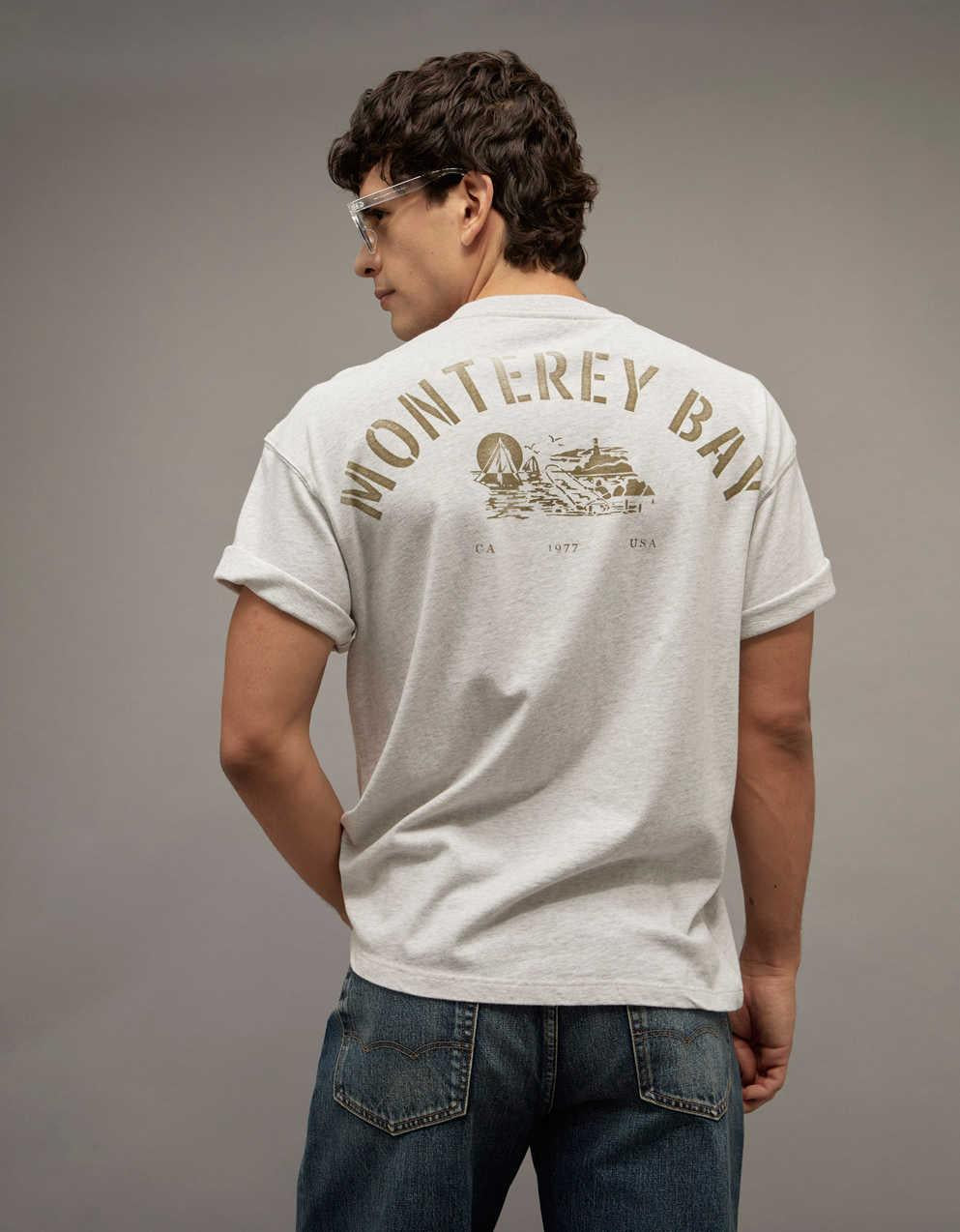 AE ボクシーフィット デスティネーション グラフィックTシャツ