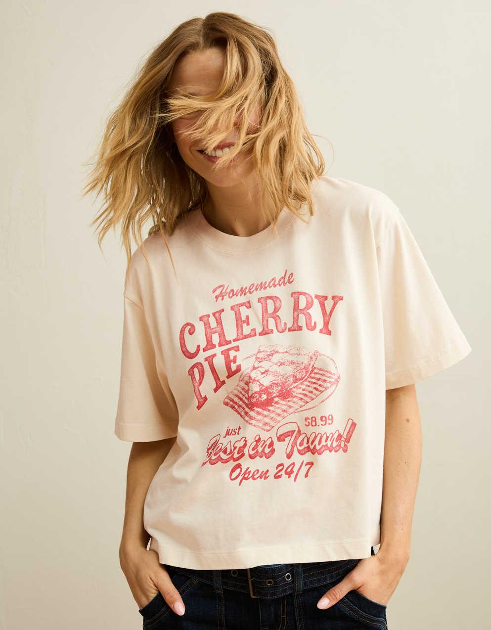 AE ボクシー・アメリカーナ・グラフィックTシャツ