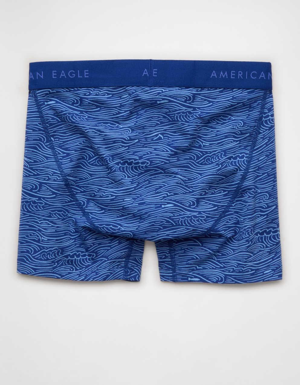 AEO メンズ 4.5インチ クラシック コットン ボクサーブリーフ