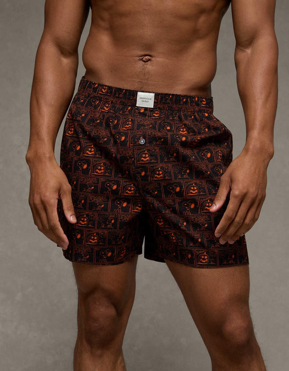 AEO メンズ ハロウィン ストレッチコットン ボクサーショーツ