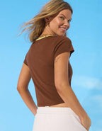 OFFLINE By Aerie | Smiley® Let's Stretch Ringer T-Shirt