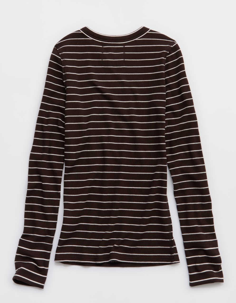 Aerie・エッセンシャル・クルー・レイヤリングTシャツ