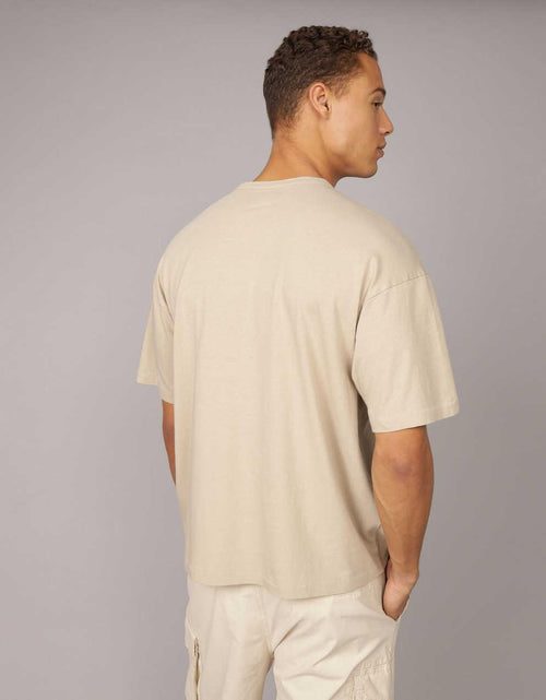AE Boxy Linen-Blend T-Shirt