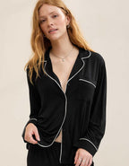 Aerie Real Soft® パジャマシャツ「OVERSLEPT」