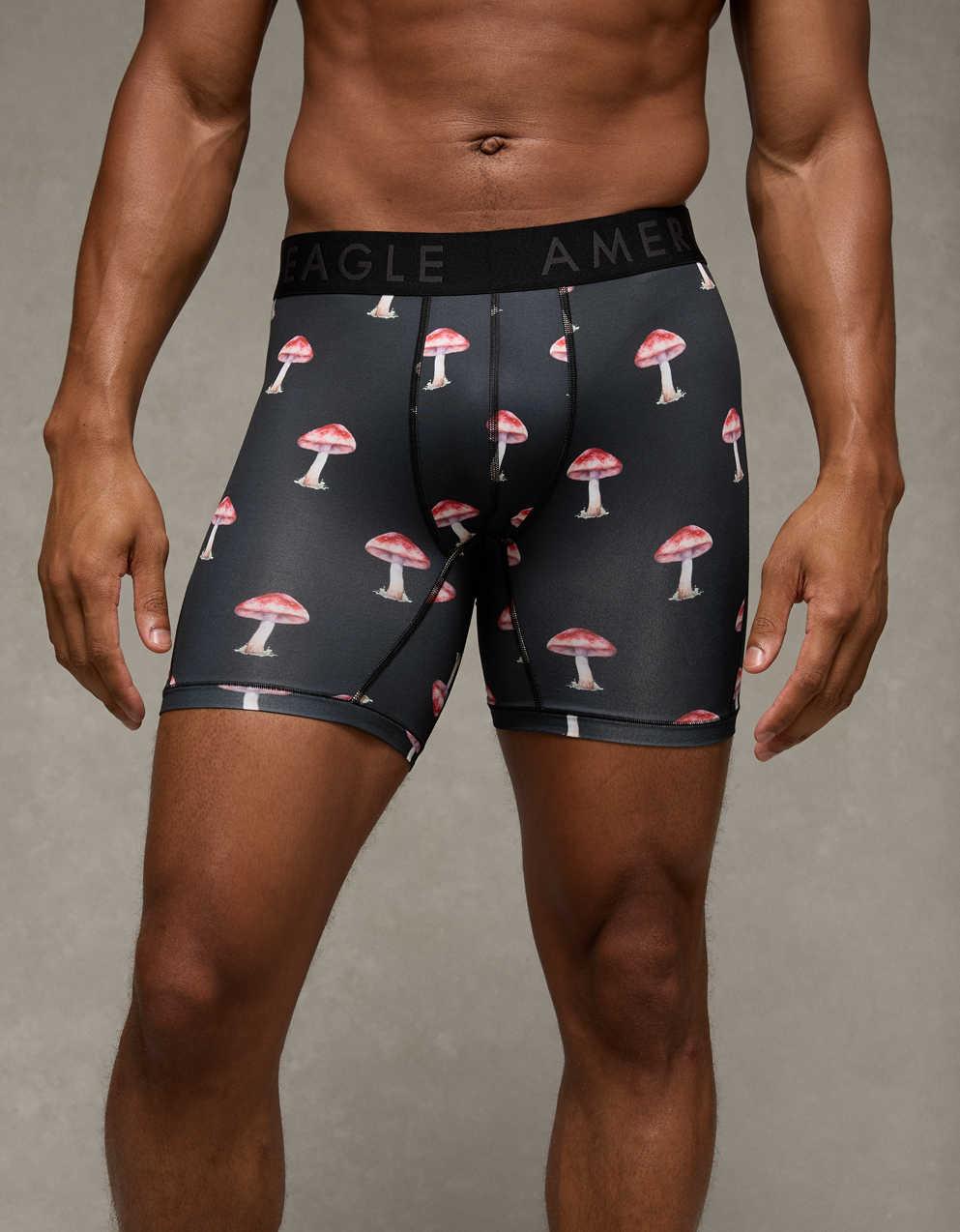AEOメンズ・マッシュルーム6インチ・フレックス・ボクサー・ブリーフ