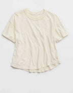 Aerie サマーブリーズ クロップドTシャツ