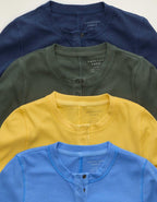 AE ロングスリーブヘンリーTシャツ