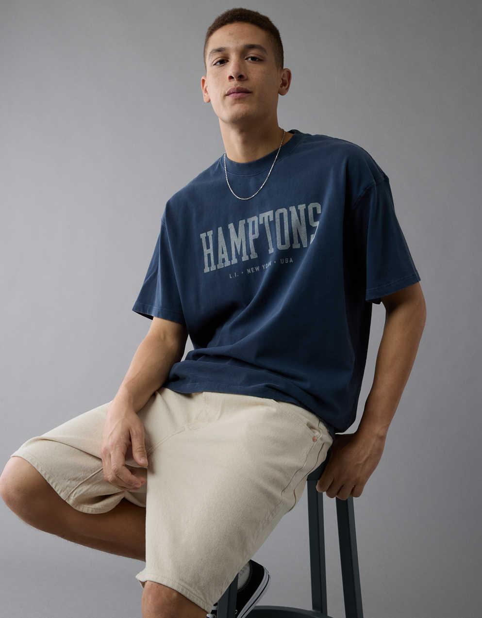 AEボクシー・デスティネーション・グラフィックTシャツ