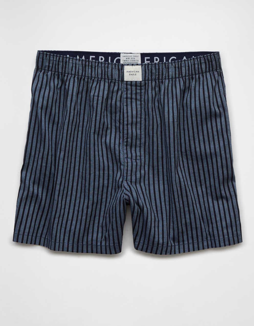 AEO メンズ・ストライプ・ストレッチ・ボクサー・ショート