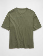 AE ボクシー・リネンブレンドTシャツ