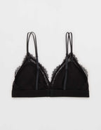 Superchill Pointelle Padded Triangle Bralette