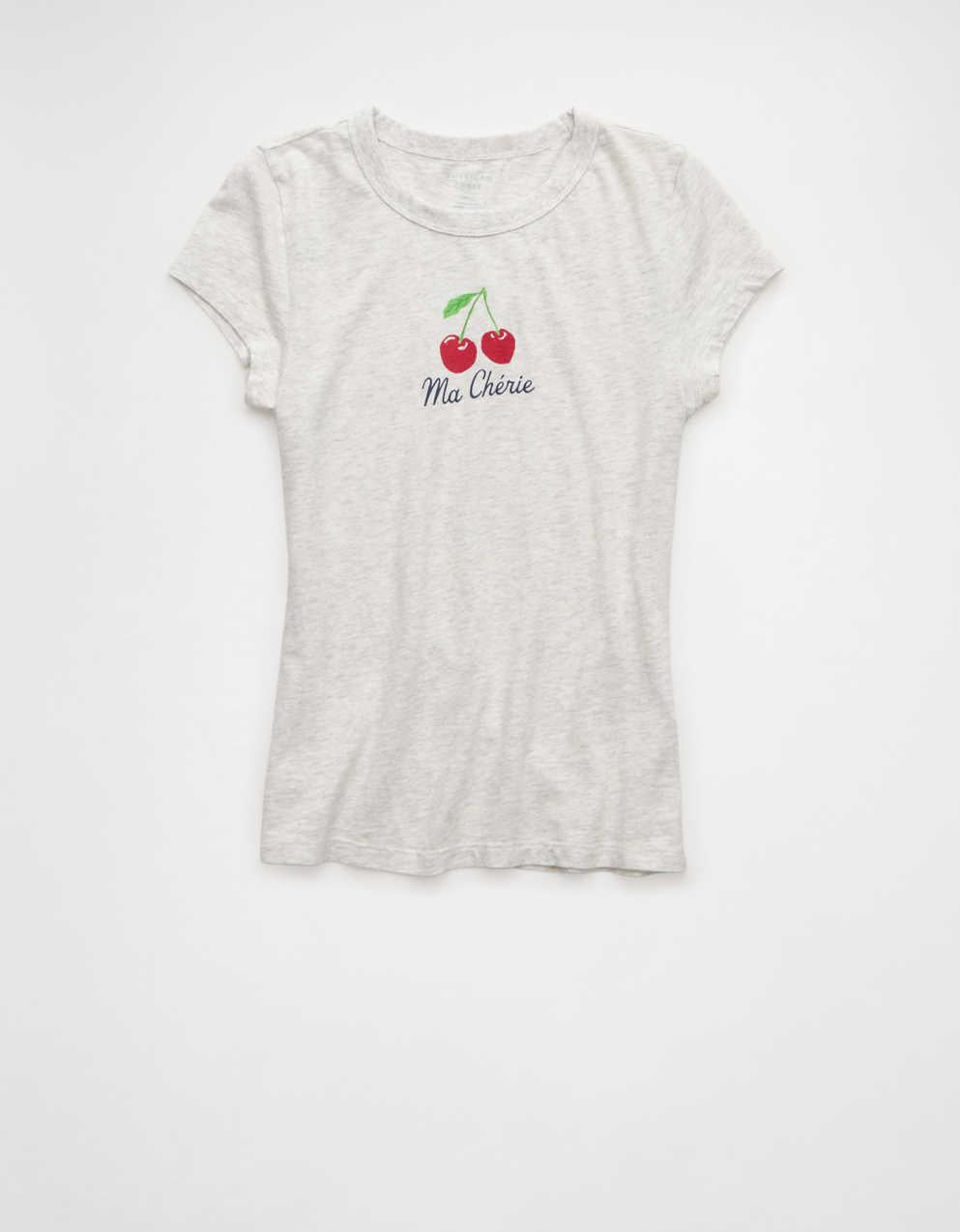 AE ヘイ・ベイビー コットンスラブTシャツ