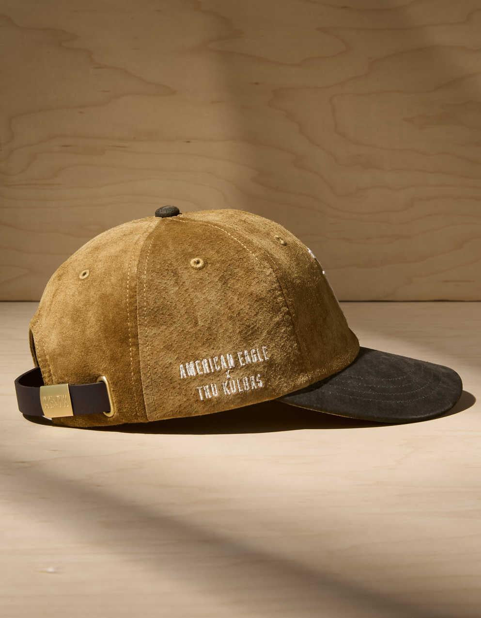 AE x Tru Kolors スエード・ベースボール・ハット