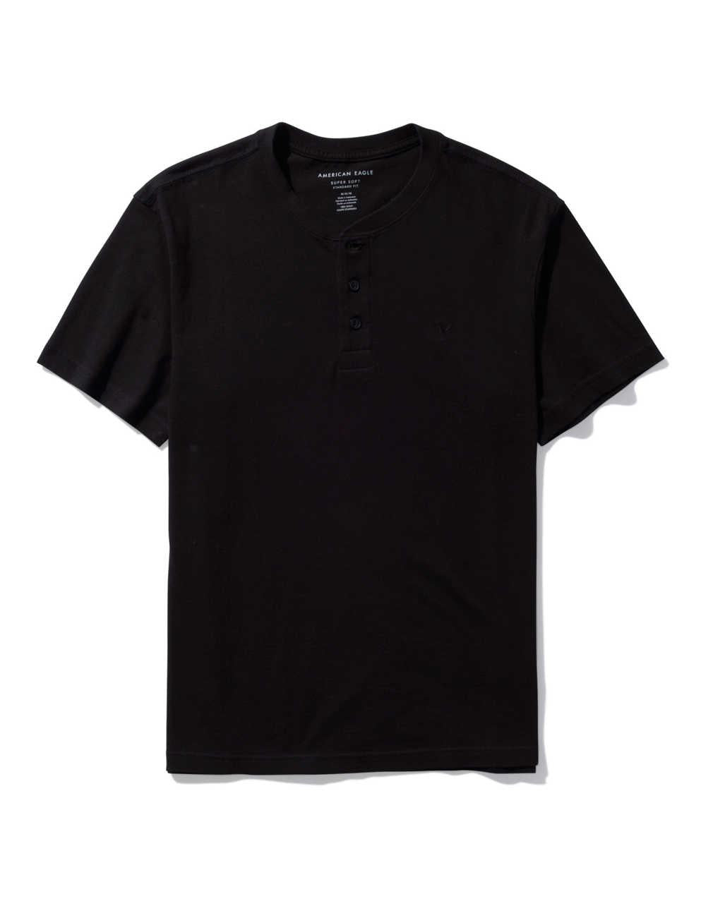 AE ショートスリーブ ヘンリーアイコン Tシャツ