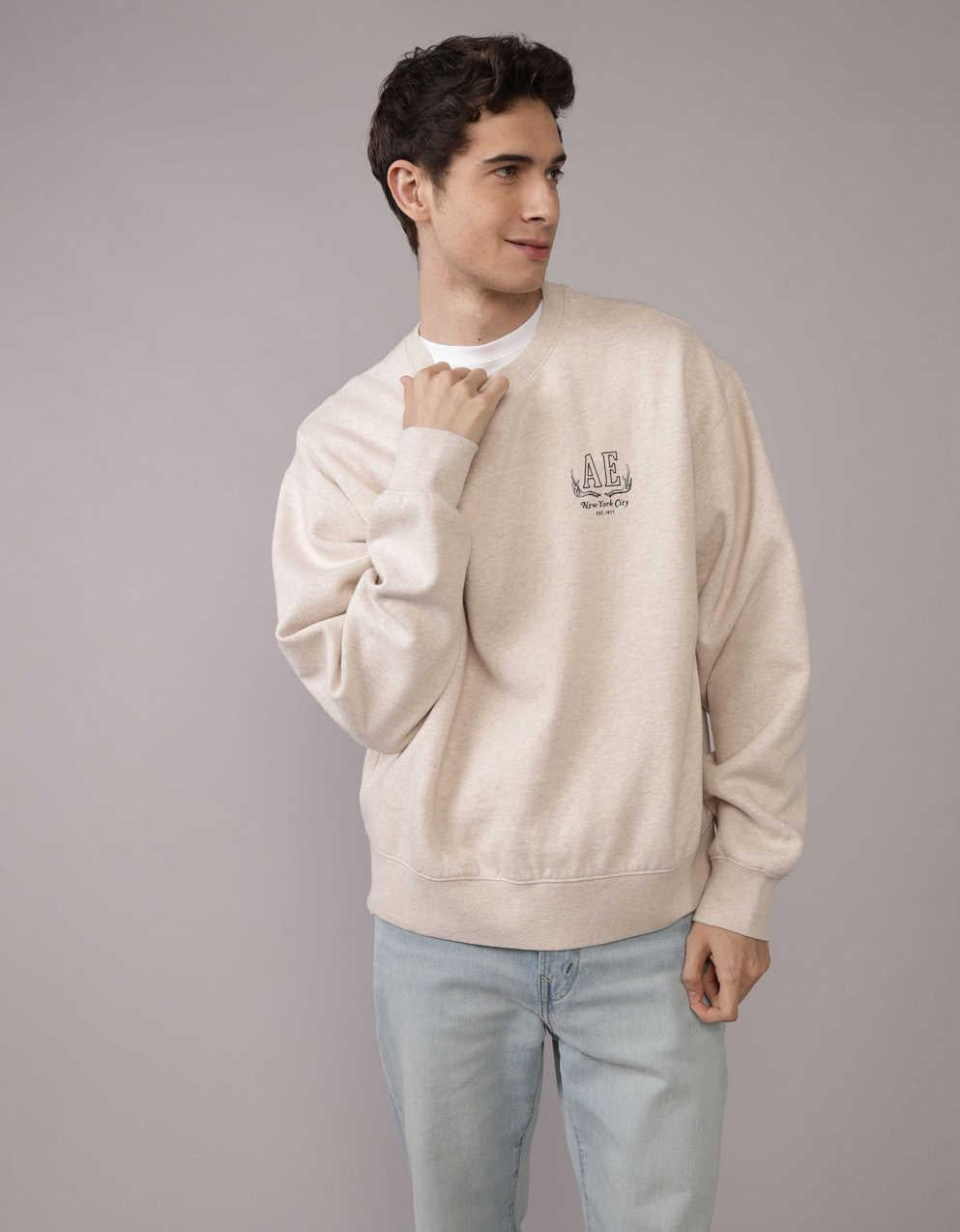 AE Graphic Crewneck Sweatshirt