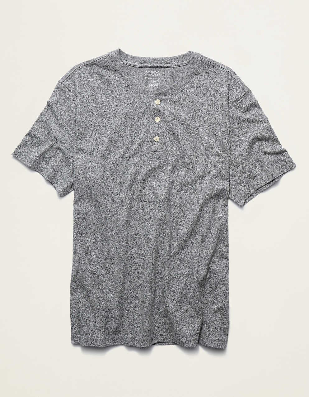 AE ショートスリーブ ヘンリーアイコン Tシャツ