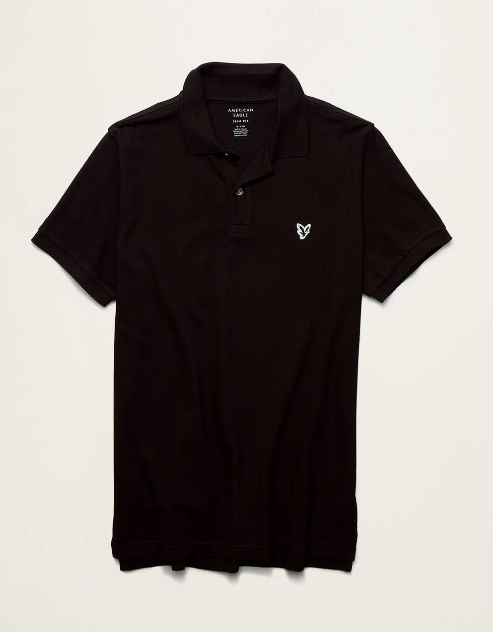 AE Slim Fit Flex Pique Polo Shirt