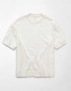 AEボクシー・フィット・スエード・ジャージーTシャツ