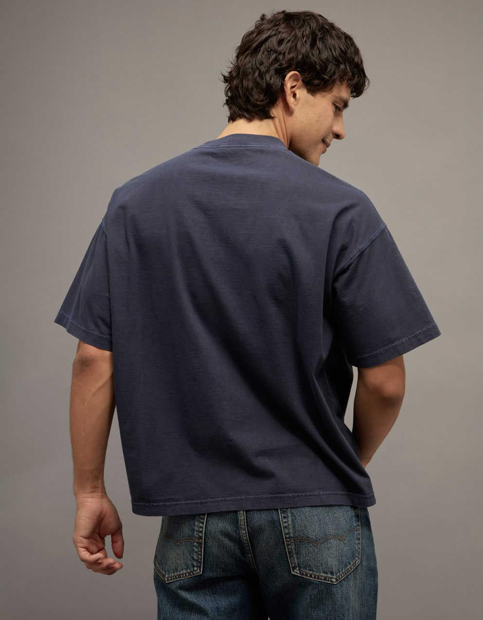AE リラックス テクスチャード スラブ Tシャツ