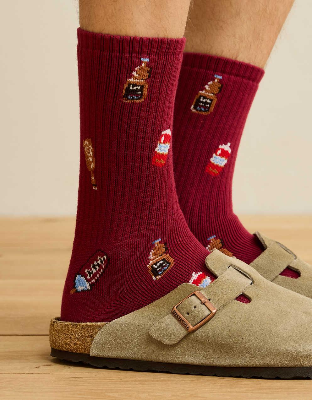 AE Graphic Crew Socks