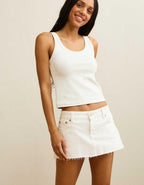 AE Stretch Super Low-Rise Perfect Micro Mini Skirt