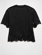 AEボクシーアイレットTシャツ