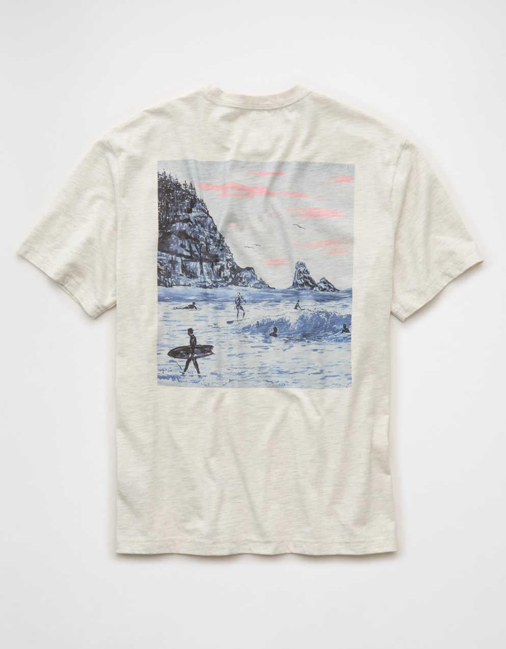 AE スタンダードフィット デスティネーション グラフィックTシャツ