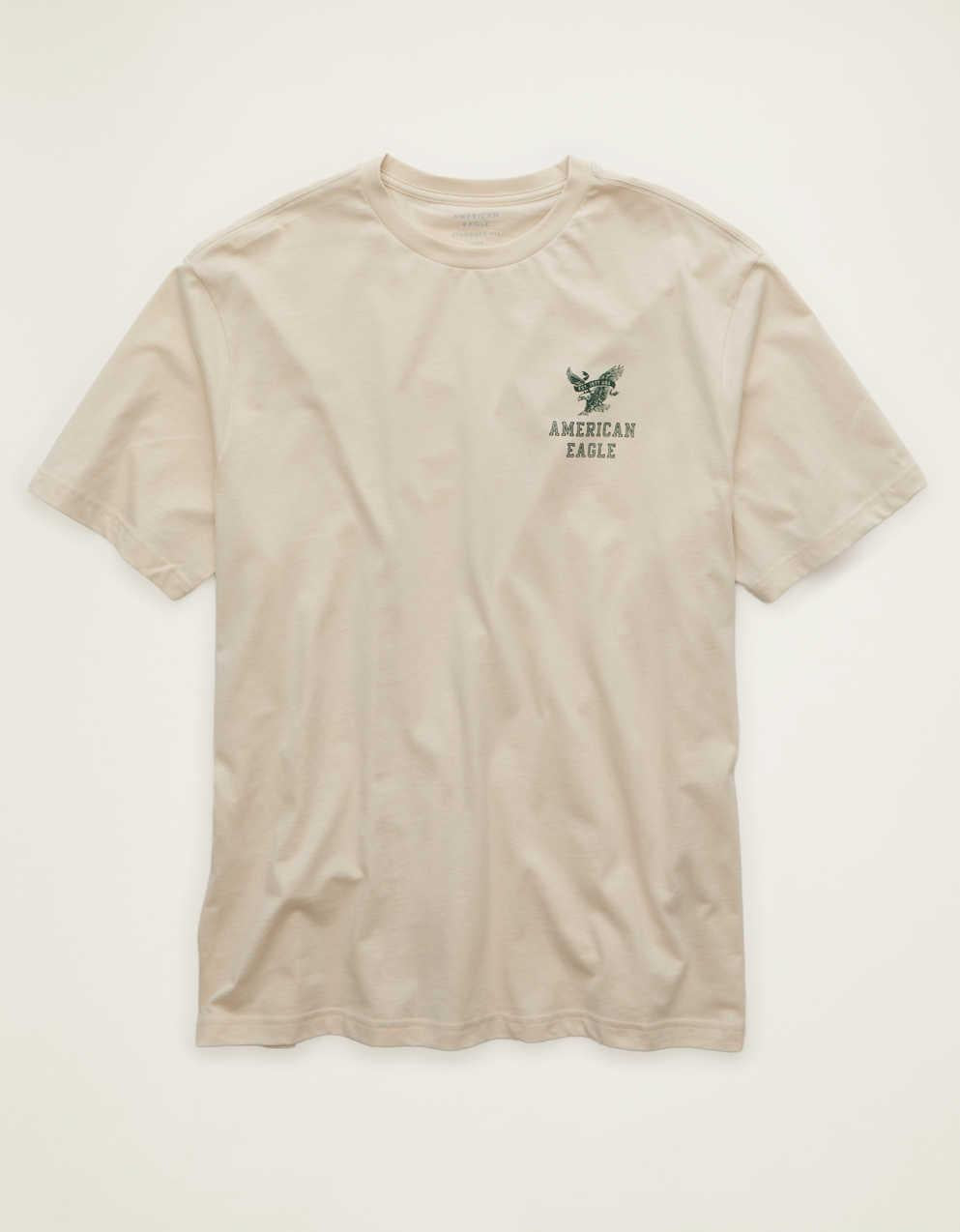 AE スタンダード・フィット・グラフィック・ロゴTシャツ