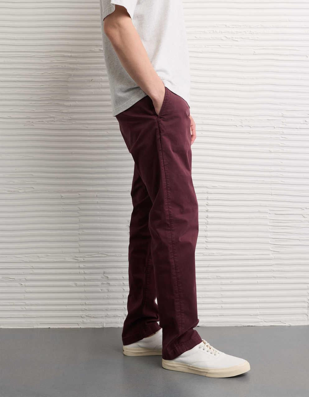 AE Flex Original Straight Lived-In Khaki Pant