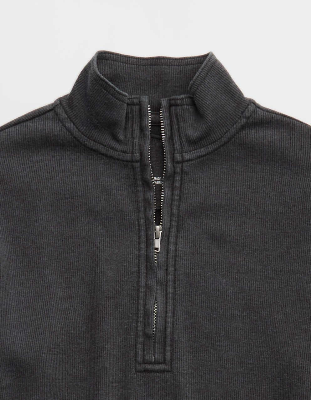 Aerie Long Sleeve Quarter Zip T-Shirt