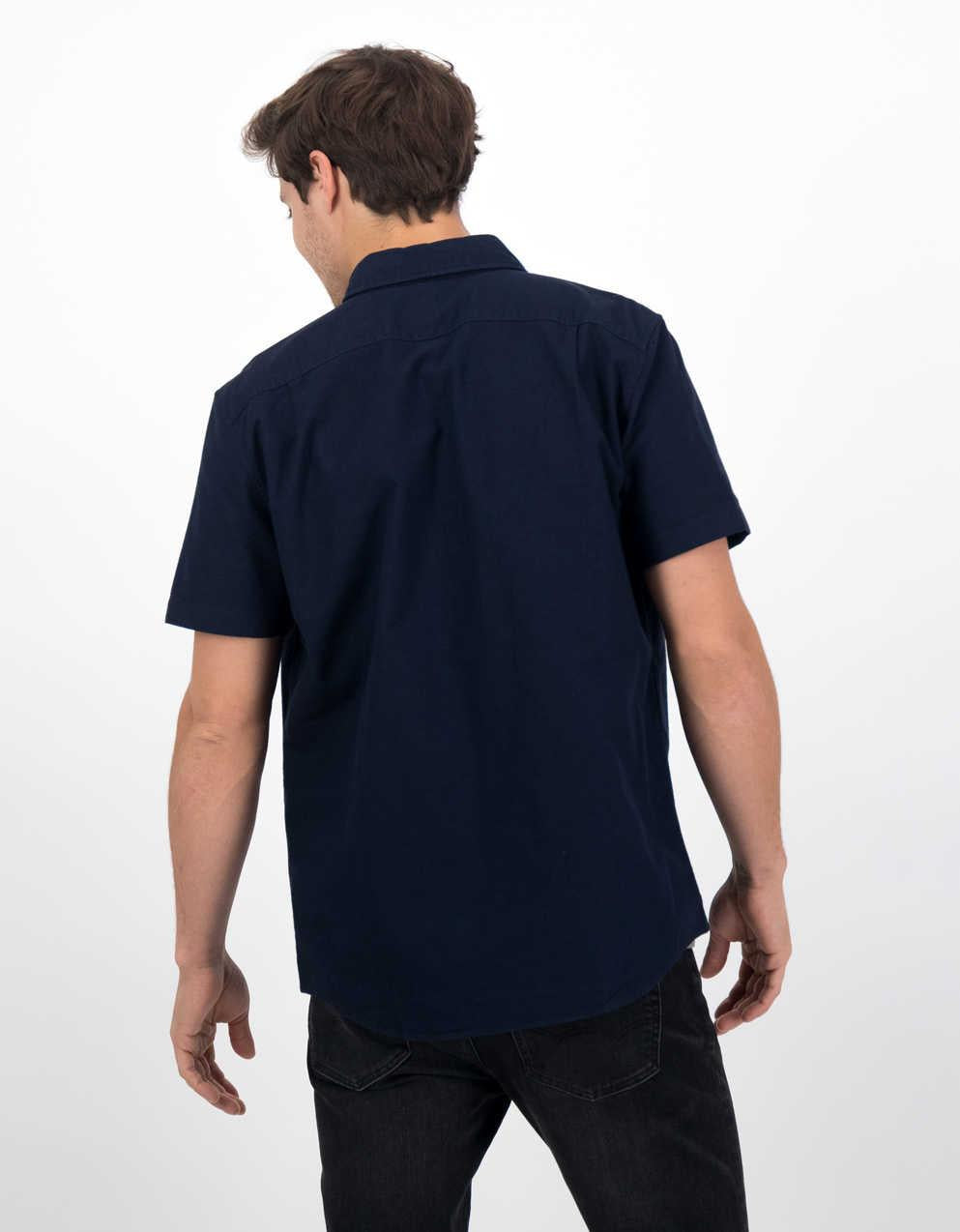 AE Oxford ショートスリーブ ボタンアップシャツ