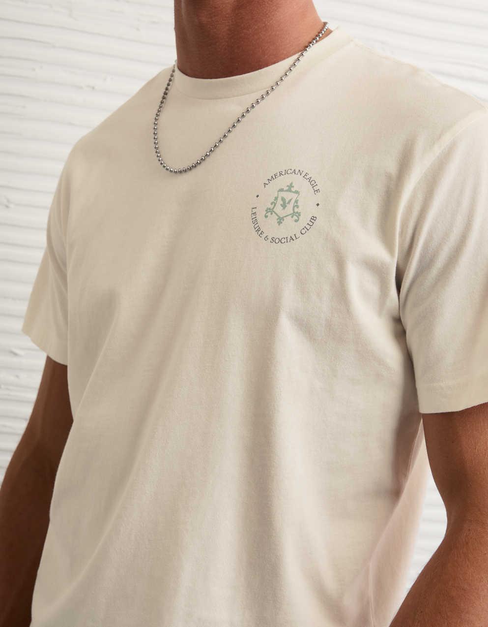 AEスタンダードフィットロゴグラフィックTシャツ