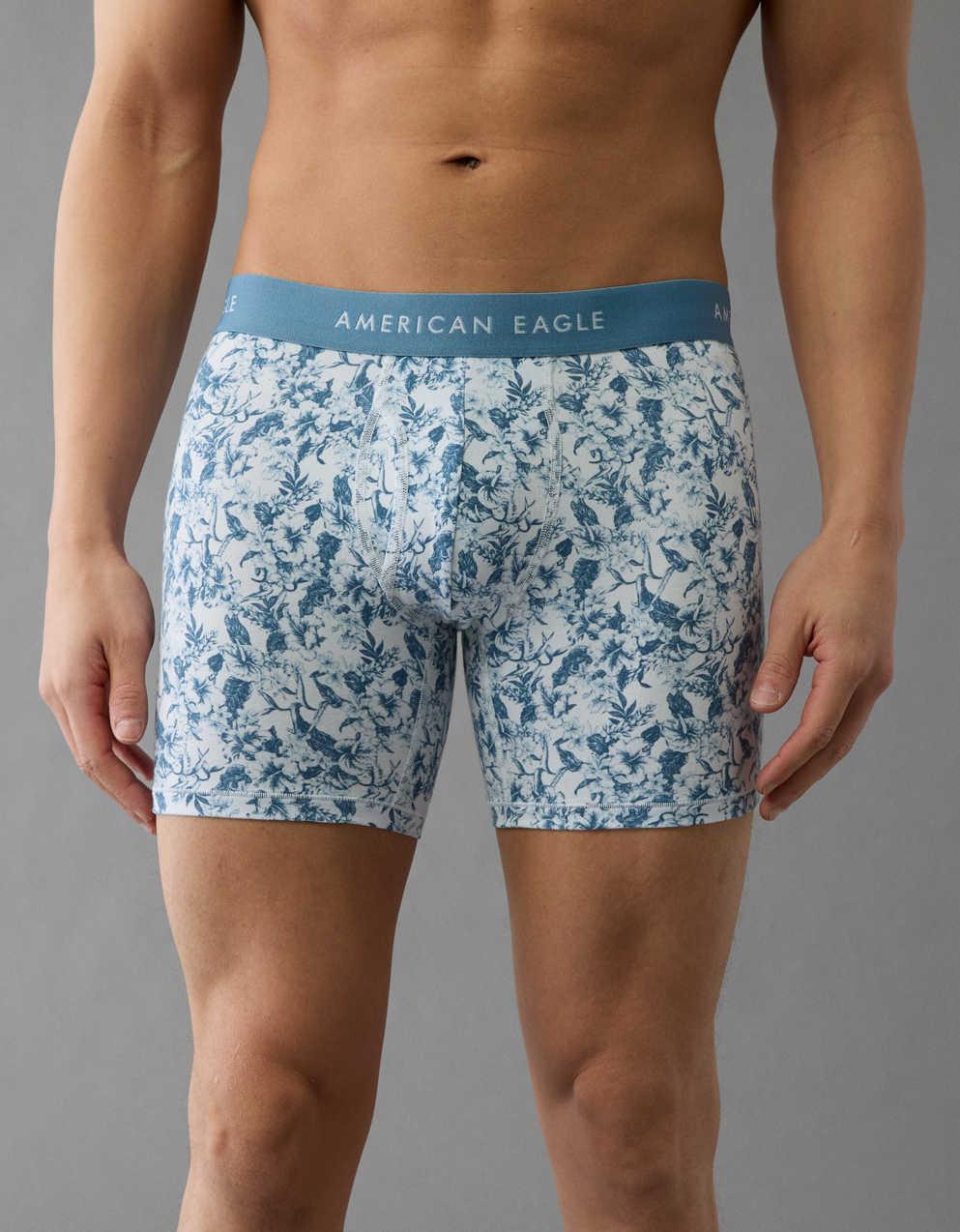 AEOメンズ・フローラル6インチ・クラシック・ボクサー・ブリーフ
