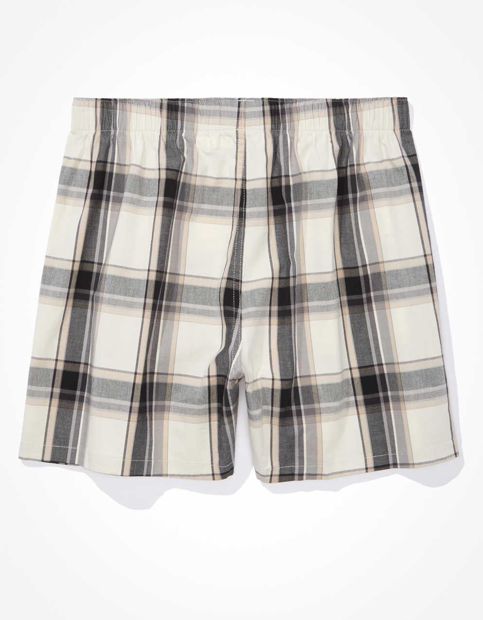 AEO ストレッチ・プレイド・クラシック・ボクサー・ショート