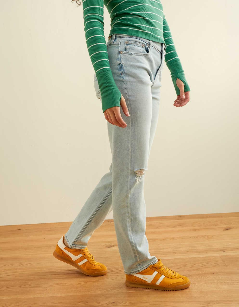 AE High-Waisted Straight Jean
