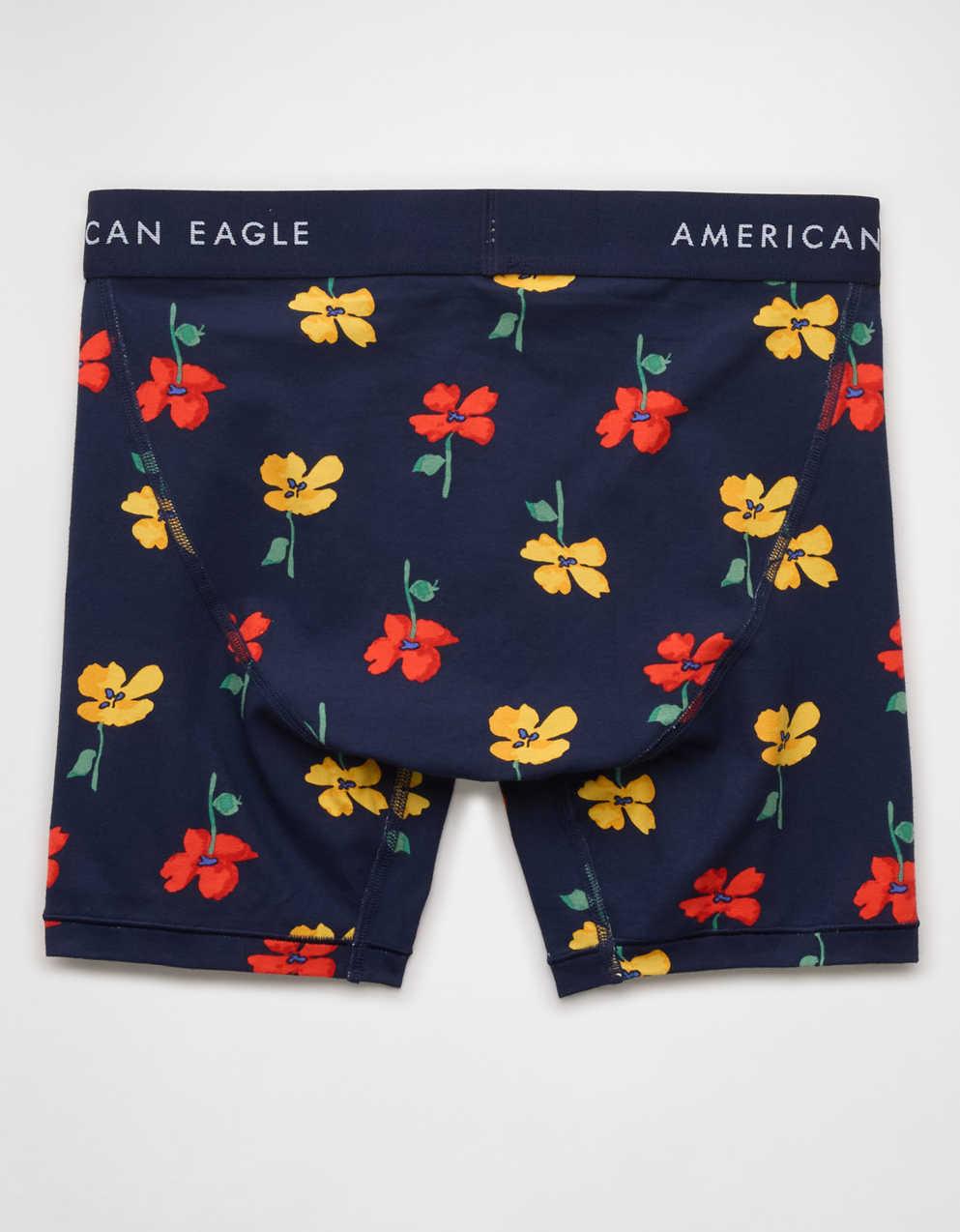 AEOメンズ・フローラル6インチ・クラシック・ボクサー・ブリーフ